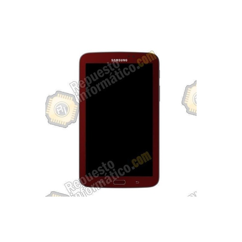 Pantalla (Lcd + Táctil + Marco) Galaxy Tab 3 7.0 (T210) Wifi Granate - Directo de Fabrica