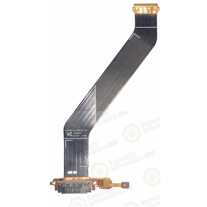 Flex Carga Accesorios Micro Original Samsung P7500 Galaxy TAB 1 