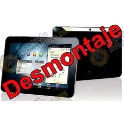 Pantalla (lcd+tactil+marco) Galaxy Tab 3, P5200, P5210 (NEGRA) (DESMONTAJE)