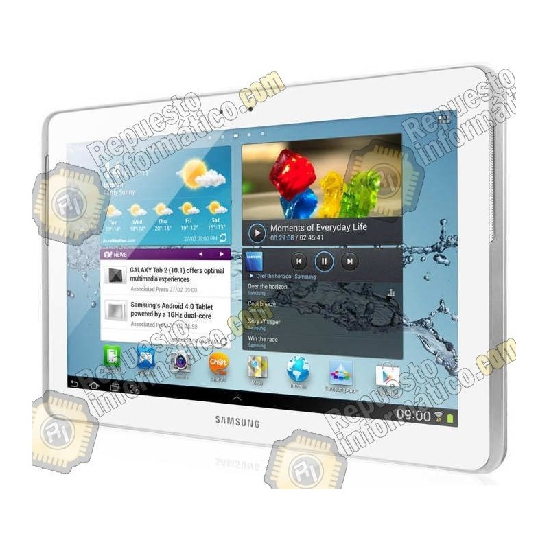 Pantalla (Lcd + Táctil + Marco) Galaxy Tab 2 (P5100) Blanca - NUEVA