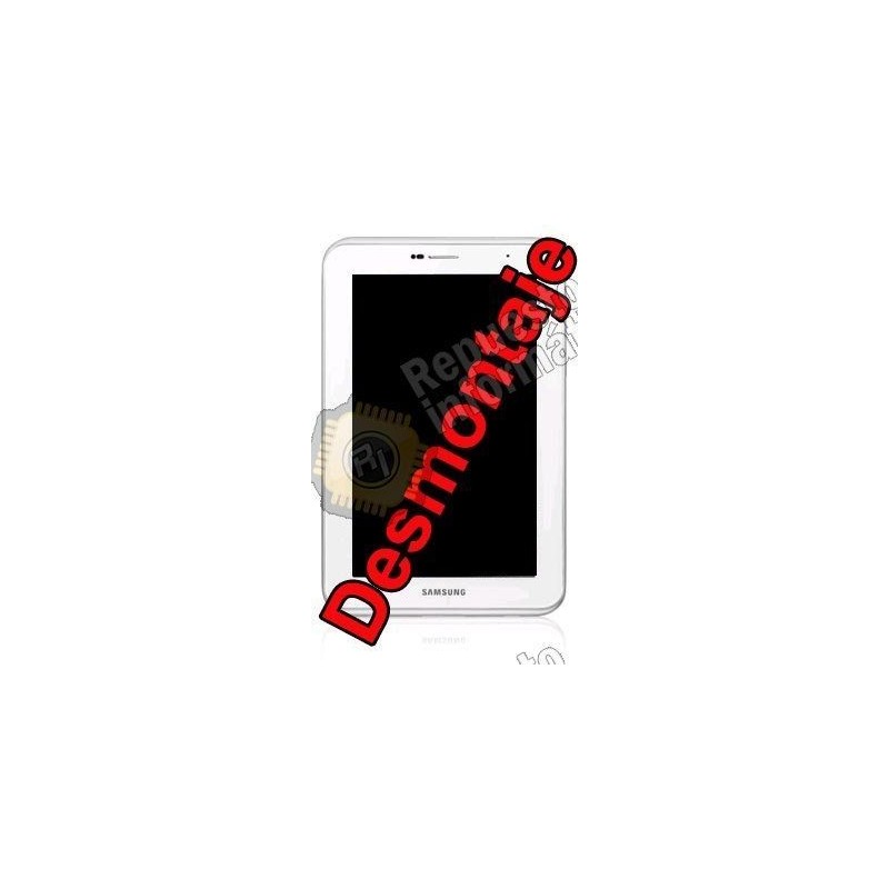 Pantalla (lcd+tactil+marco) Tablet Samsung P3110 (WIFI)  (BLANCO) (DESMONTAJE)