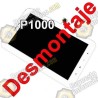 Pantalla completa para Samsung Galaxy Tab P1000 (BLANCO) (DESMONTAJE)