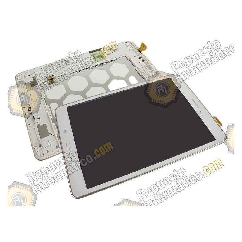 Pantalla (Lcd+Tactil) Blanca Galaxy Tab A (9.7'') (T550) (S/marco)