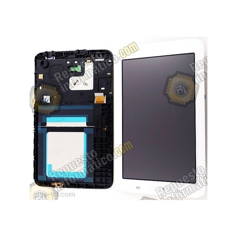 Pantalla Blanca (Lcd + Táctil + Marco) Galaxy Tab 3 Lite (T111) - Directo de Fabrica