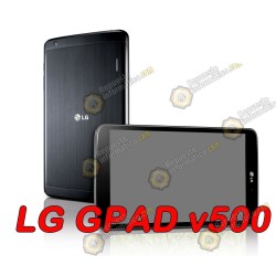 Pantalla (lcd+tactil+MARCO) LG G PAD V500 negra