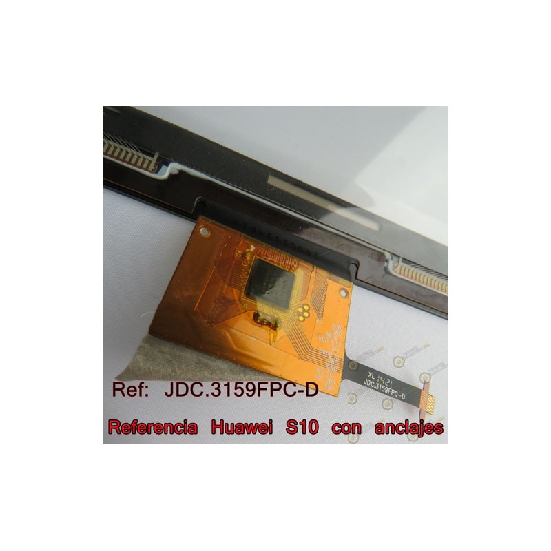 MediaPad s10-201 /231 tactil (S/MARCO) con anclajes