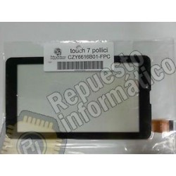 PANTALLA TACTIL PARA TABLET GENERICA DE 7" (CZY6616B01-FPC) MODELO A3