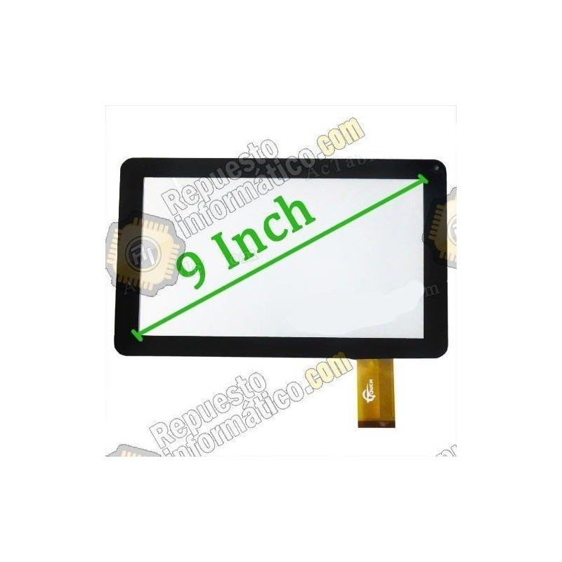 PANTALLA TACTIL UNIVERSAL TABLET CHINA 9" FHF090004 YDT1143-A2 (MODELO N9)