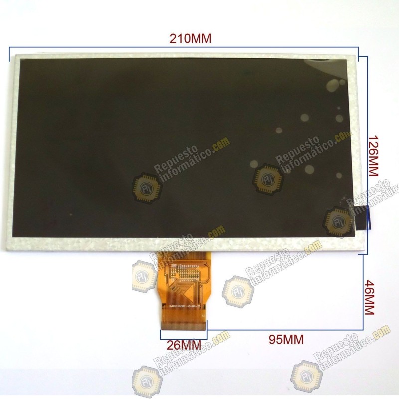 LCD tablet 9" ref:Hw8004800f
