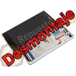 Pantalla Completa (Lcd+Tactil+Marco) Original Xperia Z2 D6503 (BLANCA) (Desmontaje)