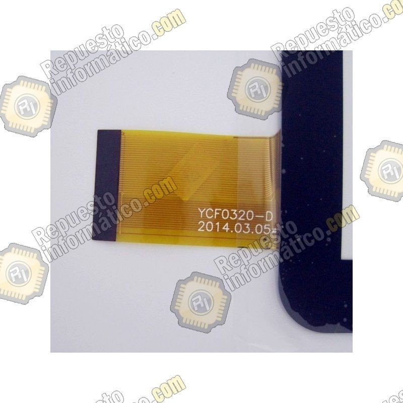 Tactil negro TABLET GENERICA (10.1") (YCF0320-D) (Modelo D43)
