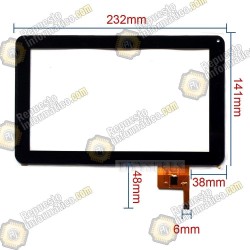 Tactil negra generica (i-Joy amity) 300-n3849b-a00-v1.0 (MODELO N24)