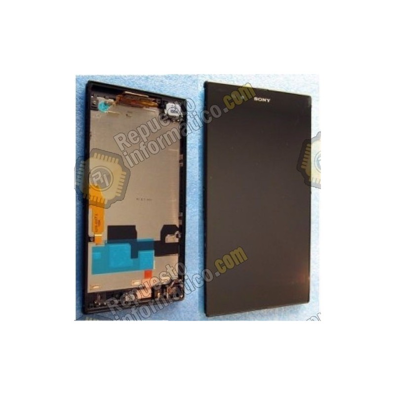 Pantalla Completa (LCD+TÃ¡ctil+Marco) para Xperia Z Ultra (Negra)
