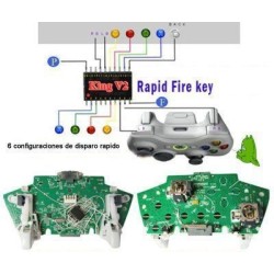 Xbox 360 Fat 360 King V2 ( Disparos rapidos XBOX360 )