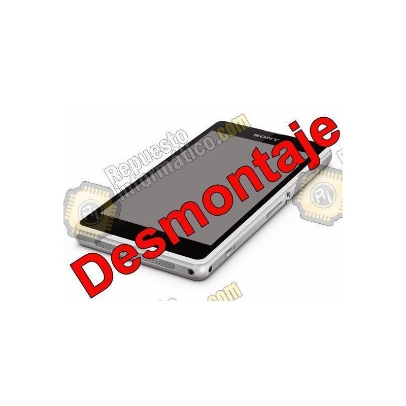 Pantalla (LCD+TACTIL+MARCO) Xperia Z1 Compact (DESMONTAJE) (BLANCO)