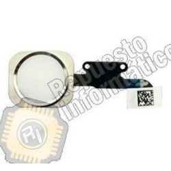 Flex Boton Home Original Iphone 6/6 plus blanco (4.7"/5.5")