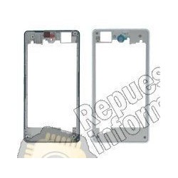 CARCASA INTERMEDIA flexible ORIGINAL Z1C COMPACT BLANCA (Desmontaje)