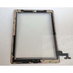 Tactil Ipad 2 Completa con pegatinas y boton home Negra