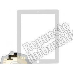 Tactil Ipad 2 Completa con pegatinas y boton home Blanca