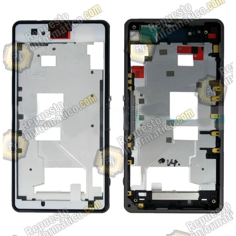 Marco frontal chasis gris XPERIA Z1 COMPACT (Desmontaje)