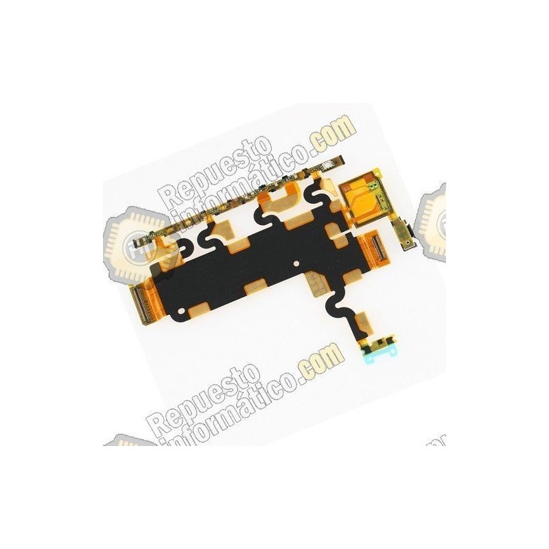 Flex volumen + encendido + micrÃ³fono Sony Xperia Z1 C6902 C6903 C6943 L39H (Swap)