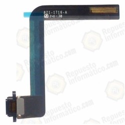 Flex Conector Dock Carga Original Ipad Air Black Negro