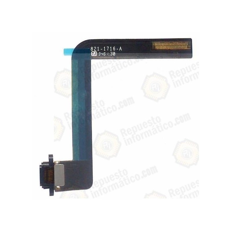 Flex Conector Dock Carga Original Ipad Air Black Negro