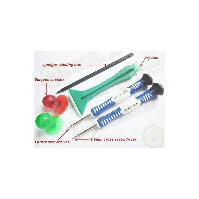 Kit herramientas pantallas best 598