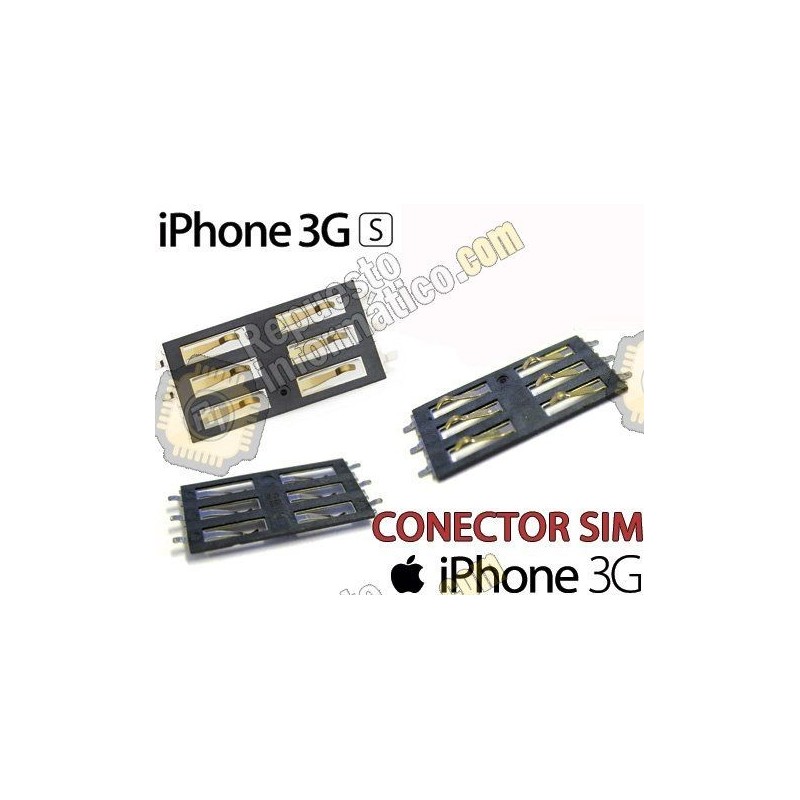 Conector lector SIM para 2G, Iphone 3G / Iphone 3GS