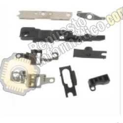 Ocho soportes metalicos internos del iPhone 4