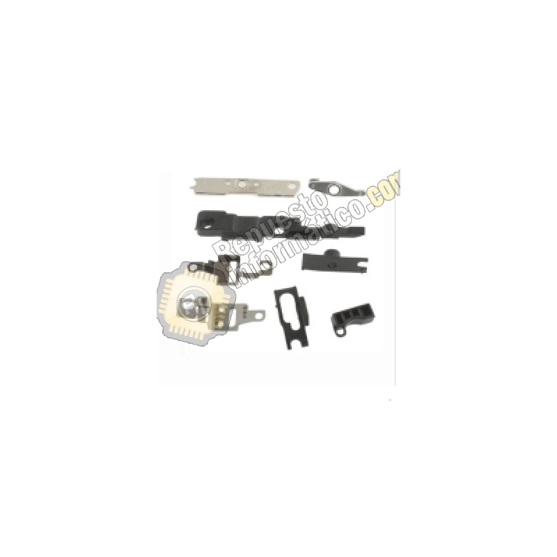 Ocho soportes metalicos internos del iPhone 4