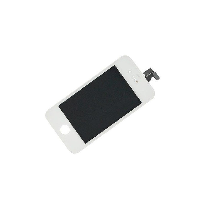 Pantalla iphone 4s blanca 