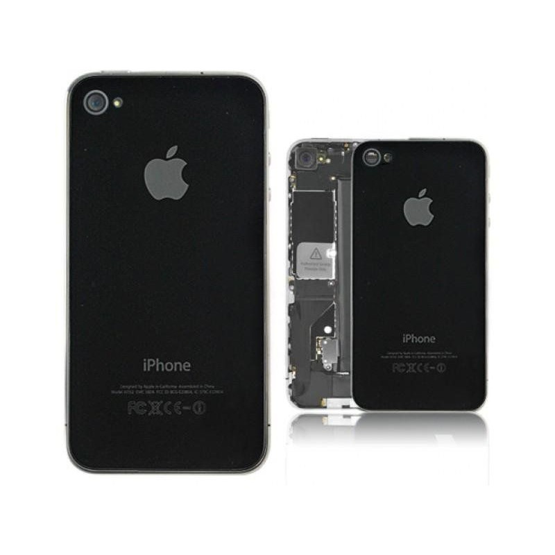 Tapa Trasera cristal iPhone 4S Negro
