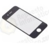 cristal delantero Negro iphone 4gs