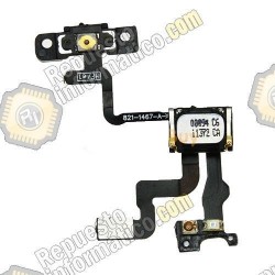 Flex de sensor + power + auricular iPhone 4S 