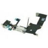 Conector Blanco Carga + Audio Flex iPhone 5