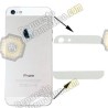 Carcasa embellecedor superior e inferior blanca iPhone 5