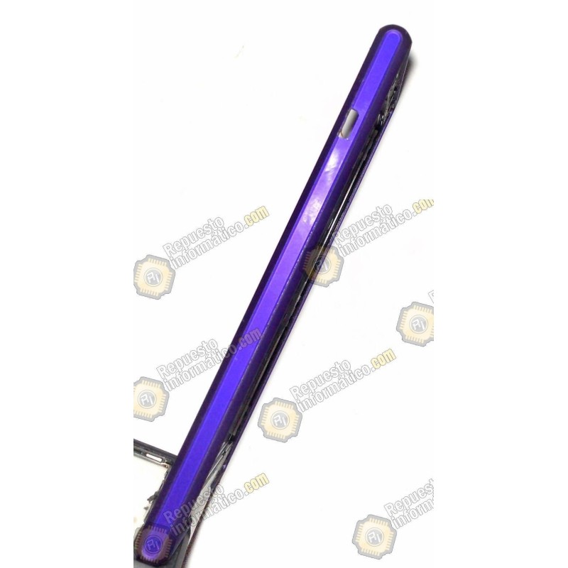 Chasis Xperia M2 Dual Violeta sin componentes (Desmontaje)
