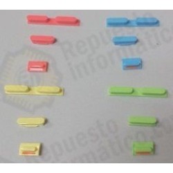 Juego de Botones Colores Iphone 5C Original