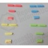 Juego de Botones Colores Iphone 5C Original