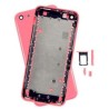 Chasis iPhone 5C sin Flex (Rosa)