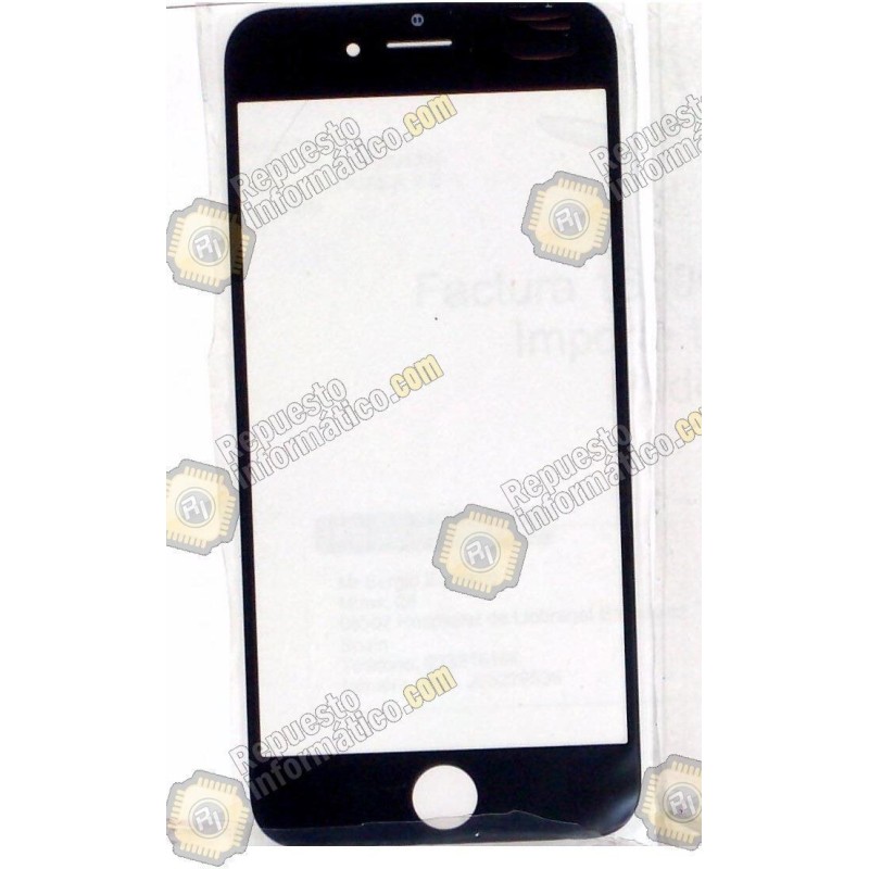 Cristal tactil para Iphone 6 (4,7") (Negro)