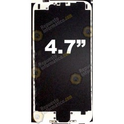 Marco flexible intermedio para Iphone 6 (4.7") (BLANCO)