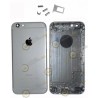 Tapa trasera gris chasis + botones para iphone 6G (4.7") Repuesto compatible