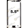 Marco flexible intermedio para Iphone 6 PLUS  (5.5") (BLANCO)