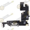 Flex Conector Carga + Micro Original Apple Iphone 6 Plus (5.5")  (NEGRO)
