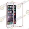 Protector de cristal templado borde color fino   iPhone 6 plus (5.5")  (rosa)