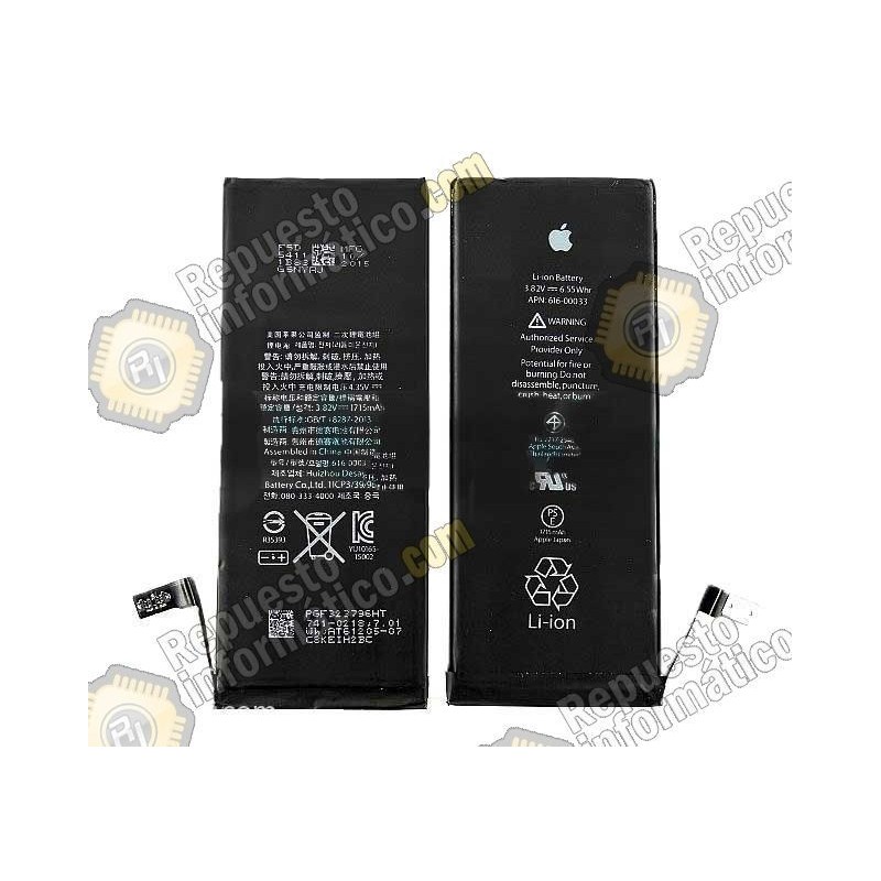 Bateria Original Apple Iphone 6S (4.7") APN: 616-00033