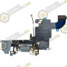 Flex Conector Carga + Micro Apple Iphone 6S (4.7) Negro 