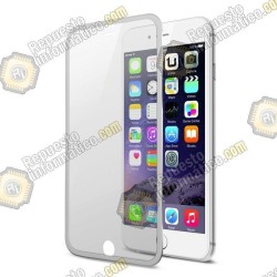 Cristal Templado Borde Fino iPhone 6 (4.7")  (Plata)